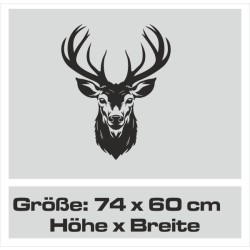 Aufkleber Auto Offroad 4x4 Safari Gelände Allrad Landschaft Hirsch Bär Off Road Safari Berge extreme Hirsch Jäger Angler Kompass