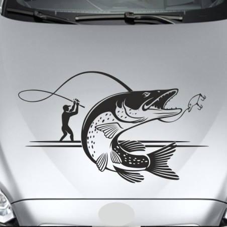 Aufkleber Auto Offroad 4x4 Safari Gelände Allrad Landschaft Hirsch Bär Off Road Safari Berge extreme Hirsch Jäger Angler Kompass