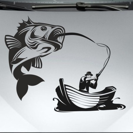 Aufkleber Auto Offroad 4x4 Safari Gelände Allrad Landschaft Hirsch Bär Off Road Safari Berge extreme Hirsch Jäger Angler Kompass