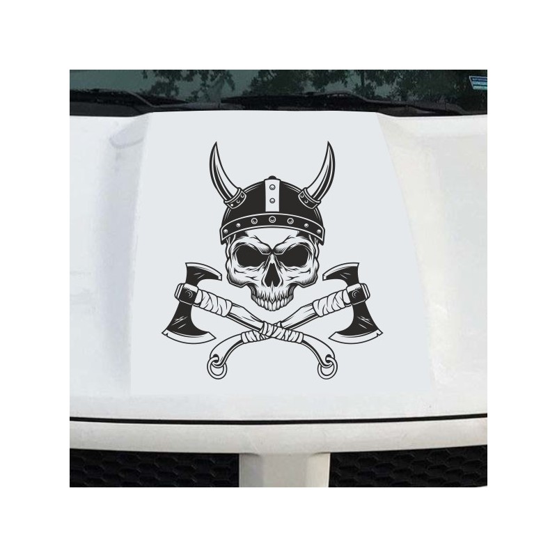 Aufkleber Auto Car Wikinger Viking Wölfe Wolf Runen Schwert Schild Rabe Runen Odin Odin´s Wölfe Böse Kette Valhalla Walhalla