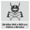 Aufkleber Auto Car Wikinger Viking Wölfe Wolf Runen Schwert Schild Rabe Runen Odin Odin´s Wölfe Böse Kette Valhalla Walhalla