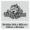 Aufkleber Auto Car Wikinger Viking Wölfe Wolf Runen Schwert Schild Rabe Runen Odin Odin´s Wölfe Böse Kette Valhalla Walhalla