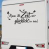 Aufkleber Wohnmobil Wohnwagen Reise Camping Auto Reisemobil Möwe Meer Kompass Globus Strand Palme Urlaub Spruch Familie Zuhause