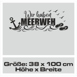 Aufkleber Wohnmobil Wohnwagen Reise Camping Auto Reisemobil Möwe Meer Kompass Globus Strand Palme Urlaub Spruch Familie Zuhause