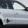 Aufkleber SET Auto Offroad 4x4 See Angler angeln Fisch Boot Möwe 43