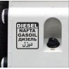 Aufkleber SET Offroad 4x4 Diesel Gasoil Nafta Verbrenner Tank Sticker Tankdeckel 06