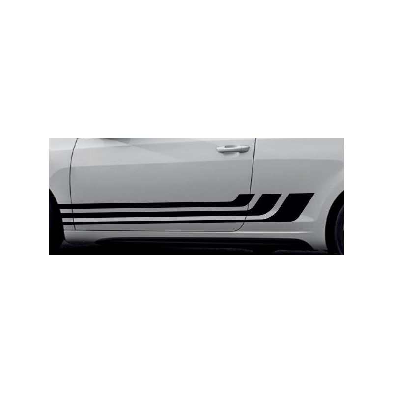 Aufkleber SET Auto Car Dekor Steifen Race Racing 4x4 Zierstreifen Rennstreifen Turbo Limited Edition Racing Flags Draht