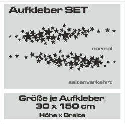 Aufkleber SET Auto Car Dekor Steifen Race Racing 4x4 Zierstreifen Rennstreifen Turbo Limited Edition Racing Flags Draht