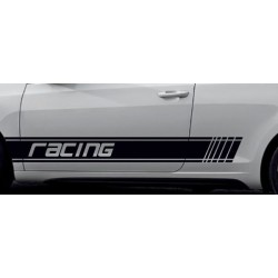 Aufkleber SET Auto Car Dekor Steifen Race Racing 4x4 Zierstreifen Rennstreifen Turbo Limited Edition Racing Flags Draht