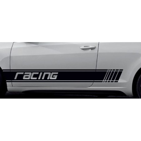 Aufkleber SET Auto Car Dekor Steifen Race Racing 4x4 Zierstreifen Rennstreifen Turbo Limited Edition Racing Flags Draht