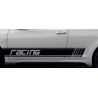 Aufkleber SET Auto Car Dekor Steifen Race Racing 4x4 Zierstreifen Rennstreifen Turbo Limited Edition Racing Flags Draht