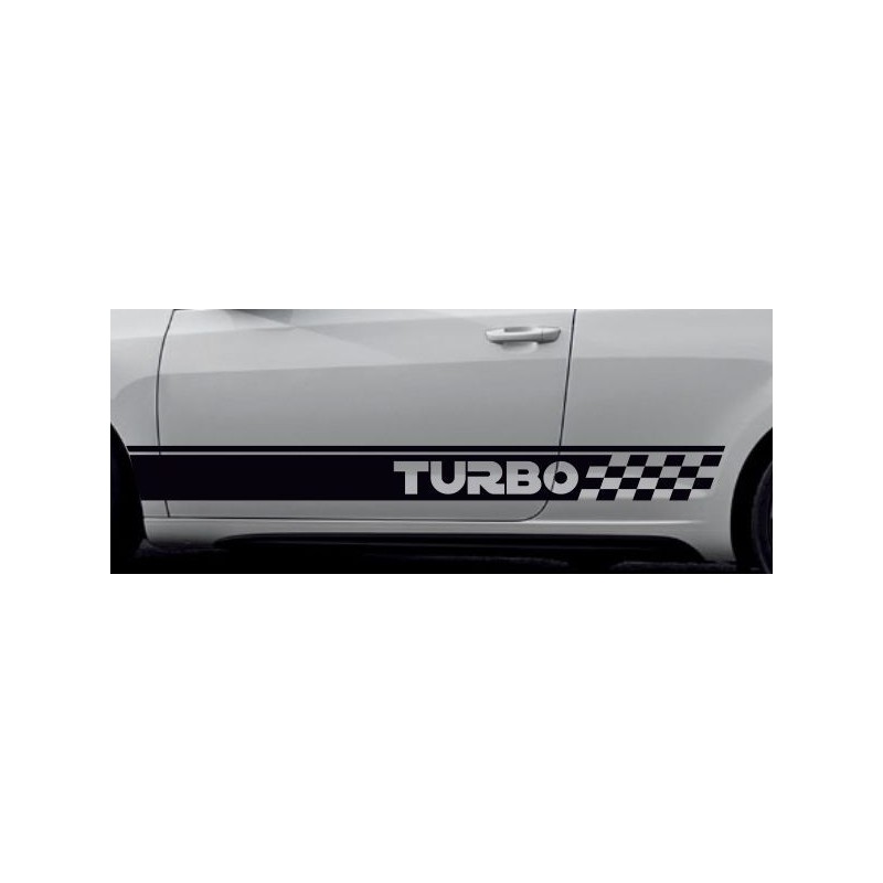 Aufkleber SET Auto Car Dekor Steifen Race Racing 4x4 Zierstreifen Rennstreifen Turbo Limited Edition Racing Flags Draht