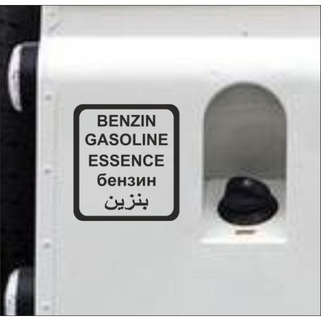 Aufkleber SET Offroad 4x4 Benzin Gasoline Petrol Verbrenner Tank Sticker Tankdeckel 08