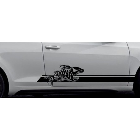 Aufkleber SET Auto Car Dekor Steifen Race Racing 4x4 Zierstreifen Rennstreifen Turbo Limited Edition Racing Flags Draht