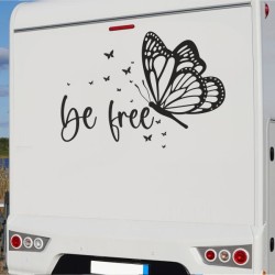 Aufkleber Wohnmobil Wohnwagen Reise Camping Auto Reisemobil Möwe Meer Kompass Globus Strand Palme Urlaub Spruch Familie Zuhause