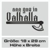 Aufkleber Auto Car Wikinger Viking Wölfe Wolf Runen Schwert Schild Rabe Runen Odin Odin´s Wölfe Böse Kette Valhalla Walhalla