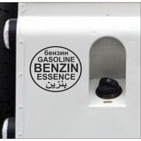 Aufkleber SET Offroad 4x4 Benzin Gasoline Petrol Verbrenner Tank Sticker Tankdeckel 12
