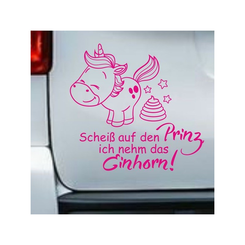 Einhorn Aufkleber Tattoo Sticker Unicorn Sternenstaub Glitzer Prinz Luftballon Herz Liebe Wolke Sterne Staub Magie Glück