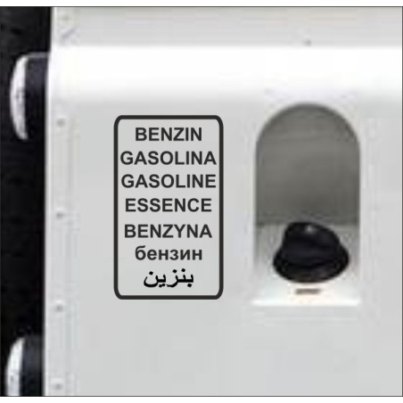 Aufkleber SET Offroad 4x4 Benzin Gasoline Petrol Verbrenner Tank Sticker Tankdeckel 13