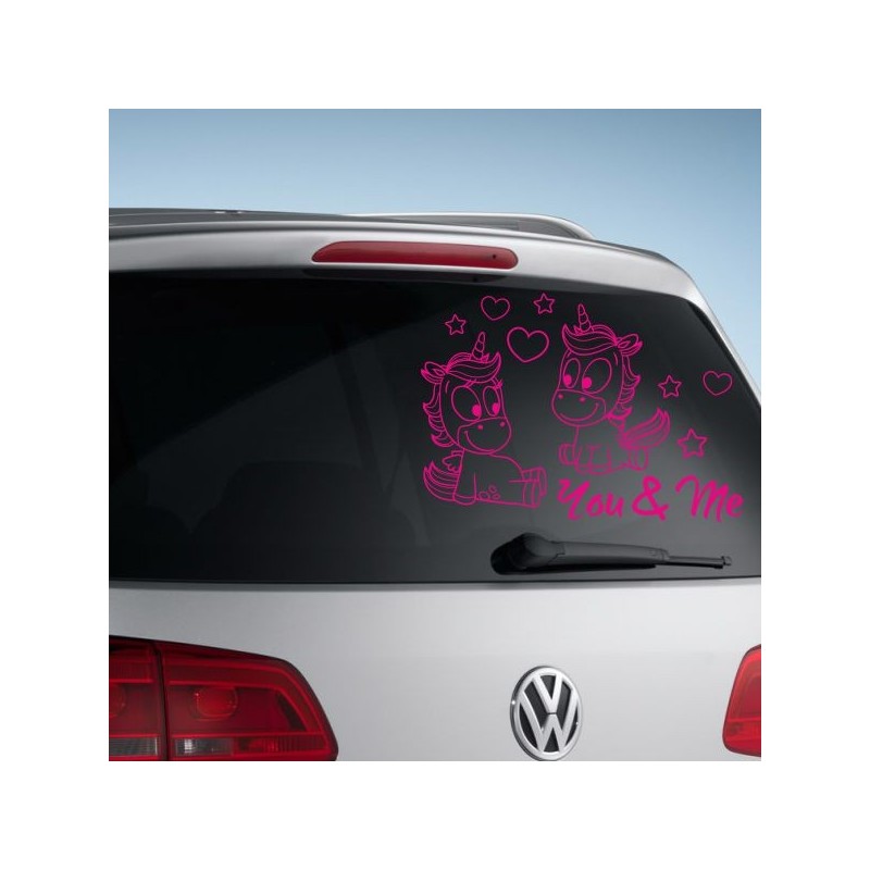Einhorn Aufkleber Tattoo Sticker Unicorn Sternenstaub Glitzer Prinz Luftballon Herz Liebe Wolke Sterne Staub Magie Glück