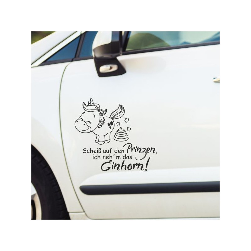 Einhorn Aufkleber Tattoo Sticker Unicorn Sternenstaub Glitzer Prinz Luftballon Herz Liebe Wolke Sterne Staub Magie Glück