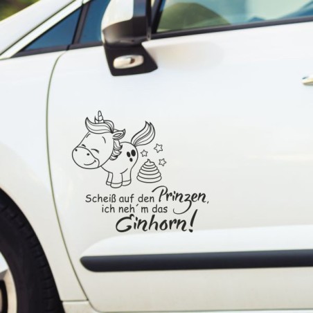 Einhorn Aufkleber Tattoo Sticker Unicorn Sternenstaub Glitzer Prinz Luftballon Herz Liebe Wolke Sterne Staub Magie Glück