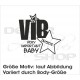 Babybody Body Spruch Text "meine Hand.." 01