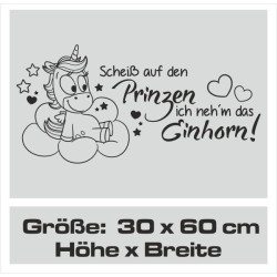 Einhorn Aufkleber Tattoo Sticker Unicorn Sternenstaub Glitzer Prinz Luftballon Herz Liebe Glitzer Sterne Staub Magie Glück