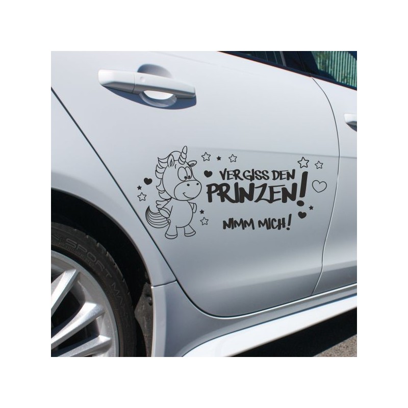 Einhorn Aufkleber Tattoo Sticker Unicorn Sternenstaub Glitzer Prinz Luftballon Herz Liebe Glitzer Sterne Staub Magie Glück