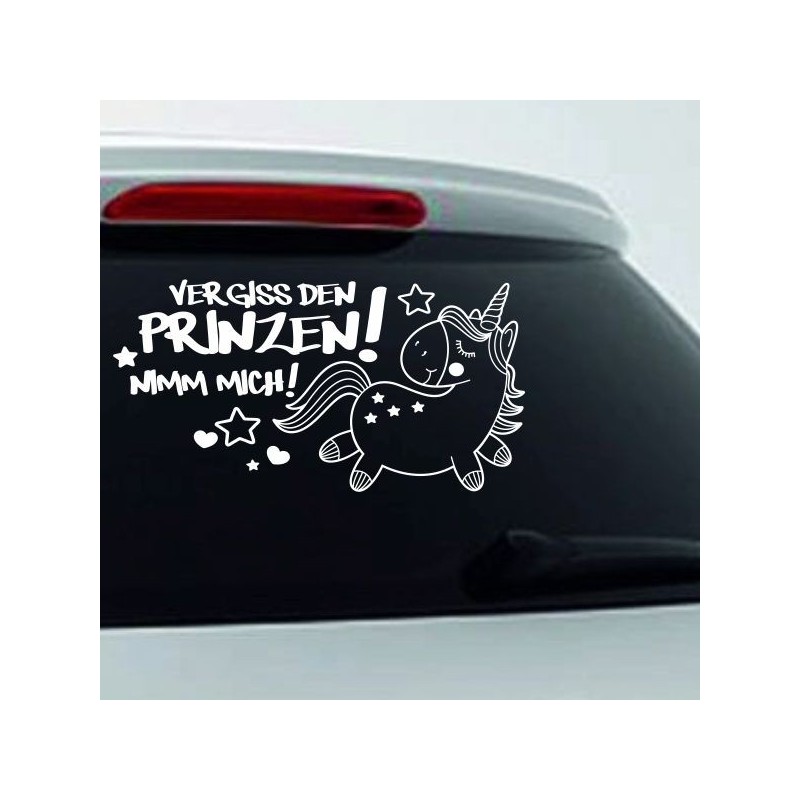 Einhorn Aufkleber Tattoo Sticker Unicorn Sternenstaub Glitzer Prinz Luftballon Herz Liebe Glitzer Sterne Staub Magie Glück