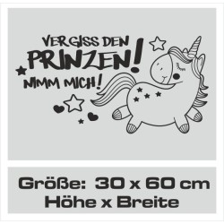 Einhorn Aufkleber Tattoo Sticker Unicorn Sternenstaub Glitzer Prinz Luftballon Herz Liebe Glitzer Sterne Staub Magie Glück