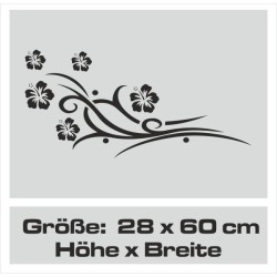 Aufkleber Auto Heckscheibe Car Tattoo Style La Familia Pferd Pferde Gecko Sprüche Power Blumen Ranke Fee Hexe Faultier Kolben