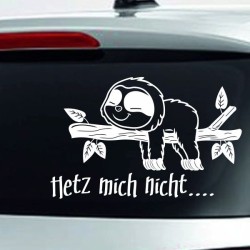 Aufkleber Auto Heckscheibe Car Tattoo Style La Familia Pferd Pferde Gecko Sprüche Power Blumen Ranke Fee Hexe Faultier Kolben
