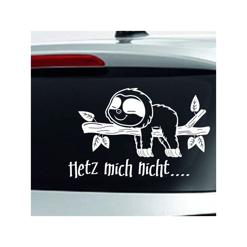 Aufkleber Auto Heckscheibe Car Tattoo Style La Familia Pferd Pferde Gecko Sprüche Power Blumen Ranke Fee Hexe Faultier Kolben