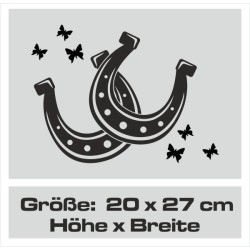 Aufkleber Auto Heckscheibe Car Tattoo Style La Familia Pferd Pferde Gecko Sprüche Power Blumen Ranke Fee Hexe Faultier Kolben