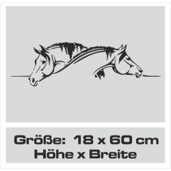 Aufkleber Auto Heckscheibe Car Tattoo Style La Familia Pferd Pferde Gecko Sprüche Power Blumen Ranke Fee Hexe Faultier Kolben