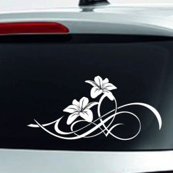 Aufkleber Auto Heckscheibe Car Tattoo Style La Familia Pferd Pferde Gecko Sprüche Power Blumen Ranke Fee Hexe Faultier Kolben