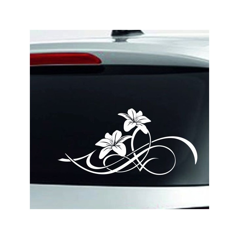 Aufkleber Auto Heckscheibe Car Tattoo Style La Familia Pferd Pferde Gecko Sprüche Power Blumen Ranke Fee Hexe Faultier Kolben