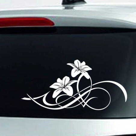 Aufkleber Auto Heckscheibe Car Tattoo Style La Familia Pferd Pferde Gecko Sprüche Power Blumen Ranke Fee Hexe Faultier Kolben