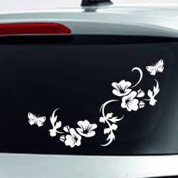 Aufkleber Auto Heckscheibe Car Tattoo Style La Familia Pferd Pferde Gecko Sprüche Power Blumen Ranke Fee Hexe Faultier Kolben