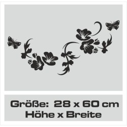 Aufkleber Auto Heckscheibe Car Tattoo Style La Familia Pferd Pferde Gecko Sprüche Power Blumen Ranke Fee Hexe Faultier Kolben