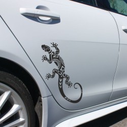Aufkleber SET Auto Heckscheibe Car Tattoo Style La Familia Pferd Gecko Sprüche Power Blumen Ranke Fee Hexe Faultier Kolben