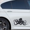 Aufkleber SET Auto Heckscheibe Car Tattoo Style La Familia Pferd Gecko Sprüche Power Blumen Ranke Fee Hexe Faultier Kolben