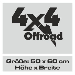 Aufkleber Auto Offroad 4x4 Safari Gelände Allrad Landschaft Hirsch Bär Off Road Safari Berge Krokodil extreme Pick Up