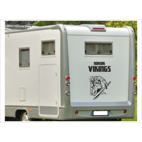 Aufkleber Wohnmobil Wohnwagen Dekor Nordic Viking Wikinger 26 - Der Dekor  Aufkleber Shop