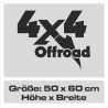Aufkleber Auto Offroad 4x4 Safari Gelände Allrad Landschaft Hirsch Bär Off Road Safari Berge Krokodil extreme Pick Up