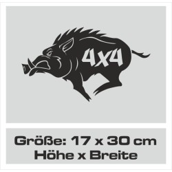 Aufkleber Auto Offroad 4x4 Safari Gelände Allrad Landschaft Hirsch Bär Off Road Safari Berge Krokodil extreme Pick Up
