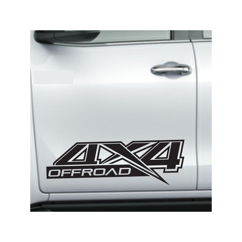 Aufkleber Auto Offroad 4x4 Safari Gelände Allrad Landschaft Hirsch Bär Off Road Safari Berge Krokodil extreme Pick Up