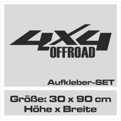 Aufkleber Auto Offroad 4x4 Safari Gelände Allrad Landschaft Hirsch Bär Off Road Safari Berge Krokodil extreme Pick Up