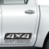Aufkleber Auto Offroad 4x4 Safari Gelände Allrad Landschaft Hirsch Bär Off Road Safari Berge Krokodil extreme Pick Up